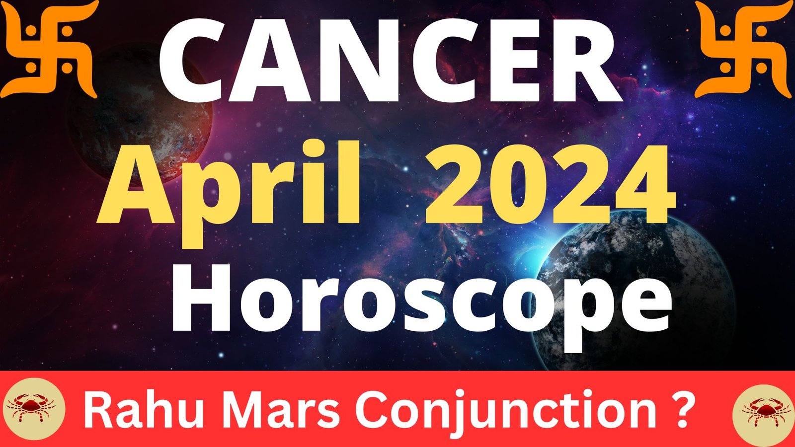 Cancer horoscope April 2024